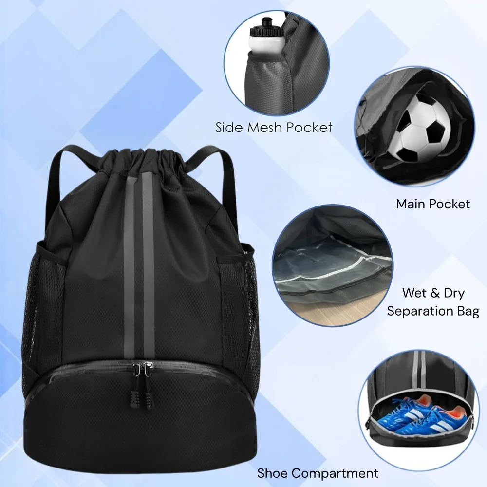 Drawstring Sports Backpack,Lig - Outdoor Sport Backpack ulasan dan harga