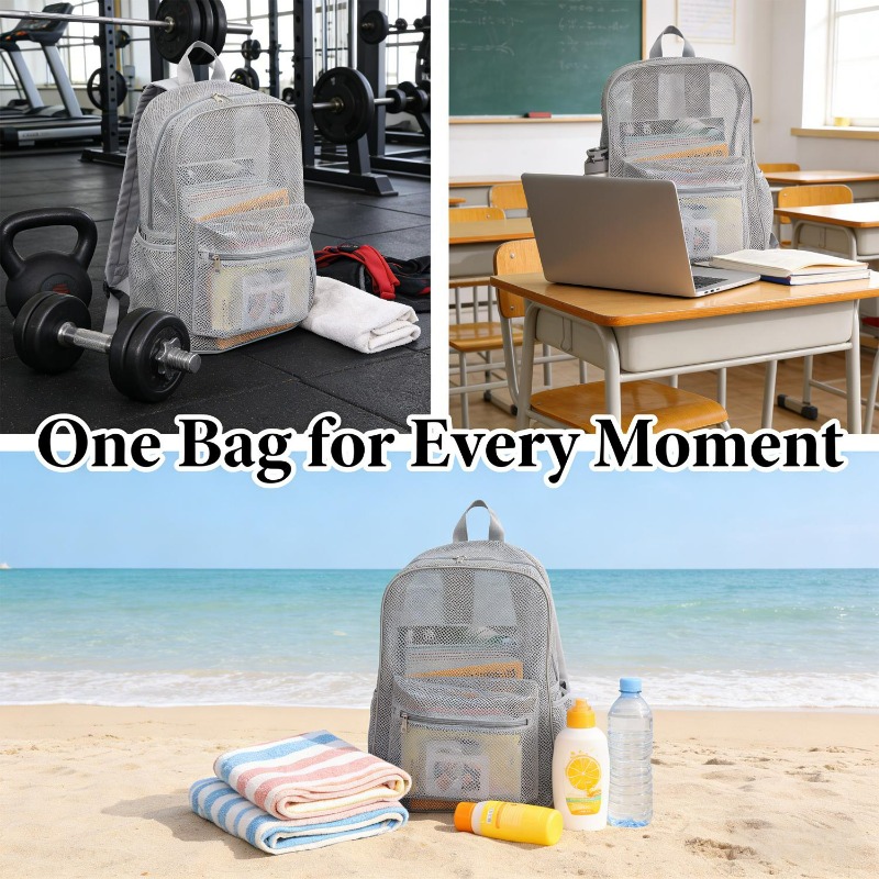 Breathable Mesh Backpack Light - Outdoor Sport Backpack ulasan dan harga