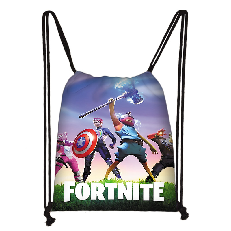 Child Printed Drawstring for S - Outdoor Sport Backpack ulasan dan harga