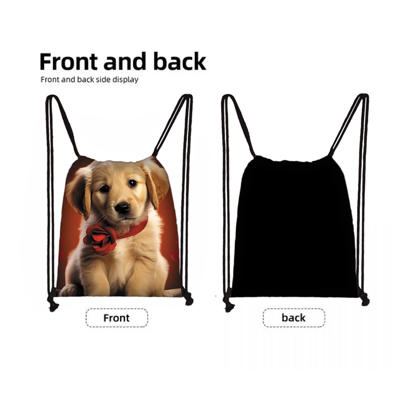 Child Printed Drawstring for S - Outdoor Sport Backpack ulasan dan harga