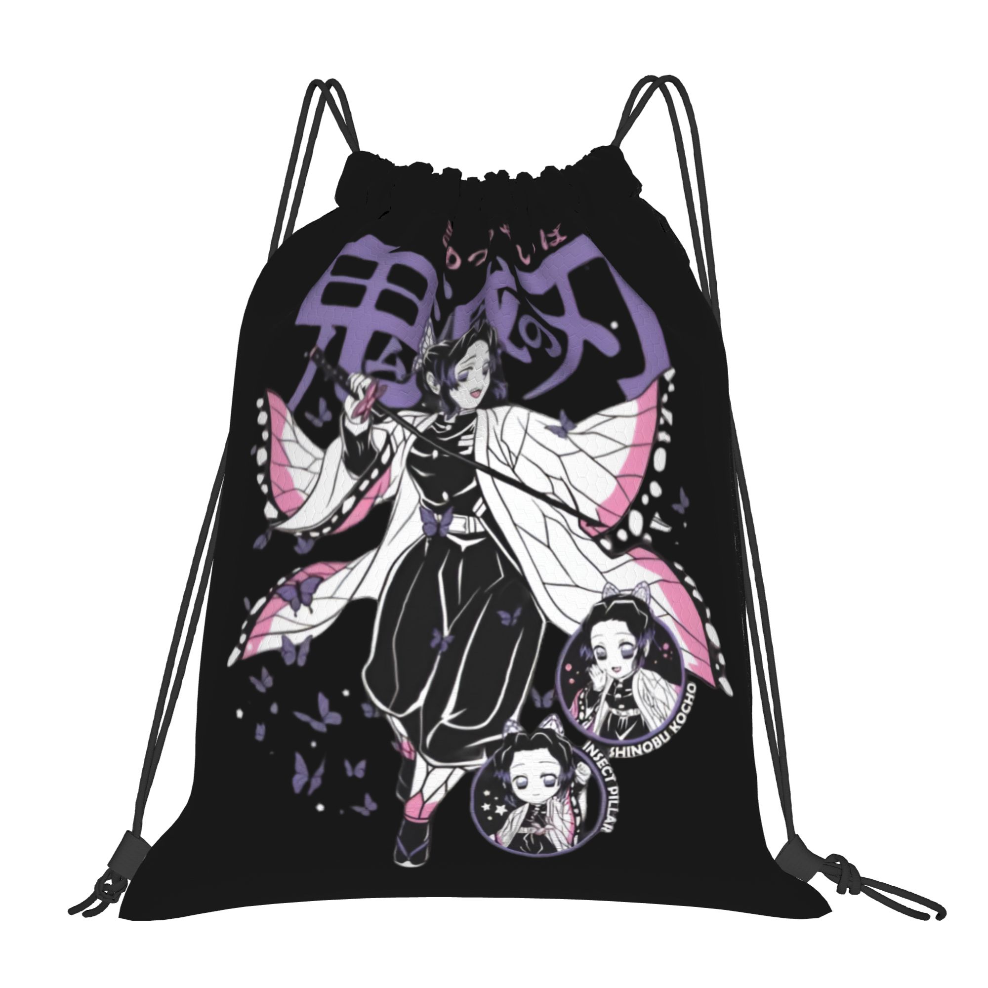 Custom Demon Slayers Drawstrin - Outdoor Sport Backpack ulasan dan harga